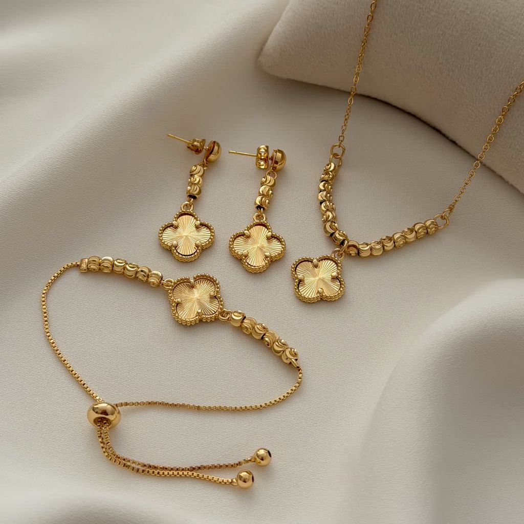 سرویس ونکلیف طلایی استیل کد 2969 - خرید آنلاین از گالری آداس